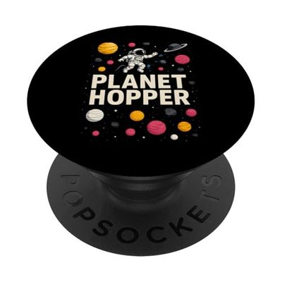 Space Explorer Planet Hopper Astronomy - Galassia da uomo PopSockets PopGrip Adesivo