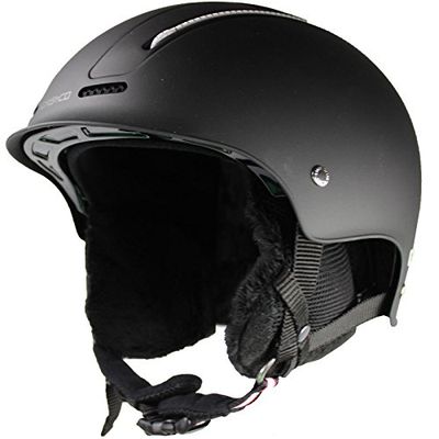 Casco ski- en snowboardhelm CX - zonder FX, kleur: zwart, maat: M (56-59 cm)