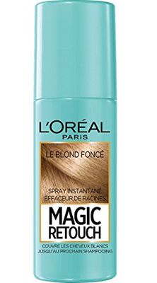 L’Oréal Paris Magic Retouch, spray di ritocco istantaneo per la ricrescita delle radici, colore castano, (lingua italiane non garantita)