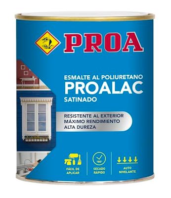Vernis Laque polyuréthane Proalac. Vert Prado Ral 6001. 250 ml. Peignez vos meubles de cuisine, radiateurs, bois ou métaux avec la plus haute qualité. Convient pour l'intérieur et l'extérieur. Proa.
