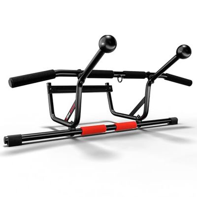 Ultrasport Barra per trazioni, telaio della porta da appendere senza forare – Pull-Up Bar, barra per trazioni, barra per trazioni, trazioni