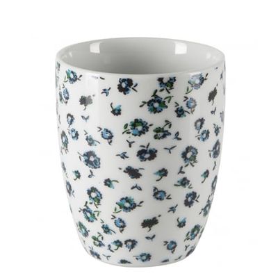 Spirella colección Eve, Portacepillos de Dientes Ø8,2 x 9,8 cm, Porcelana, Azul, Ø8.2 X 9.8 Cm