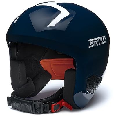 Briko Helmet Adulte Unisexe, Shiny DOWNRIVER Blue-White, XS