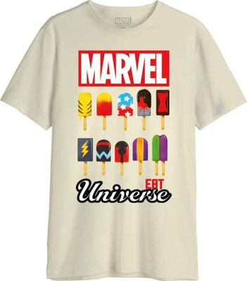 Marvel T-shirt herr, Naturlig, XXL