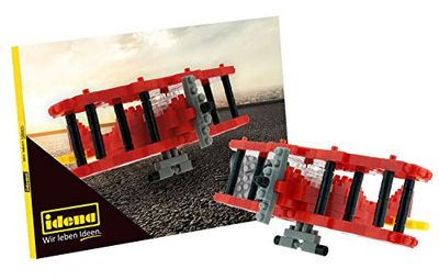 Idena 40141 – Cartolina a Doppio Piano con Un Modello 3D con 214 Mini Pietre Originali Brixies, Grado di difficoltà 1, Biglietto di Auguri o pensierino per Bambini e Adulti