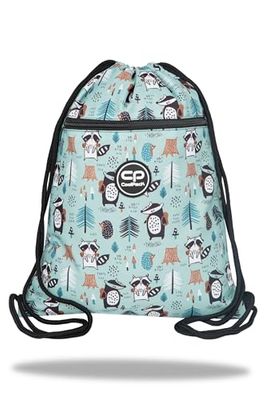 Coolpack Vert SHOPPY, Sac de Sport à Cordon Unisex Kids, Bleu, Taille Unique