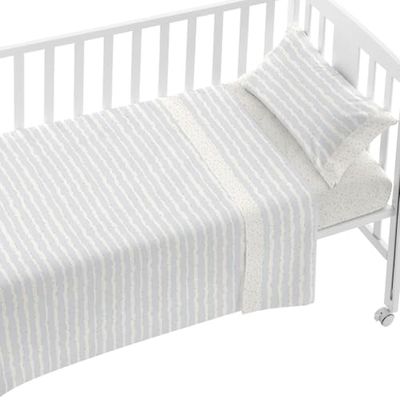 Burrito Blanco | Sábanas Cuna, maxicuna, minicuna, alg. 011 Gris | para Cuna de 60 cm (+ Medidas Disponibles) | Sábanas bebé