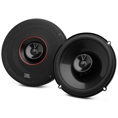 JBL Cassa Club 64 Gen 3 - Casse Auto 16.5 cm di Harman Kardon per un Upgrade degli altoparlanti macchina 165mm - 180 Watt, alta sensibilità, bassi intensi e risposta alle alte frequenze eccezionale