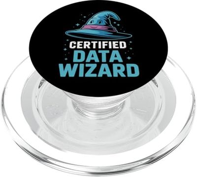 Científico de datos certificado del asistente de datos PopSockets PopGrip para MagSafe