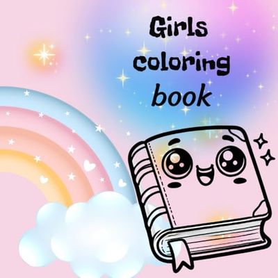 Coloring Book for Girls: Coloring Book for Girls Ages 3-5 – Fun and Creativity on Every Page!