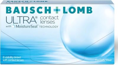 Bausch + Lomb ULTRA Lenti a Contatto Correttive Mensili, 6 Lenti, BC 8.5 mm, DIA 14.2 mm, -9.0 Diopt