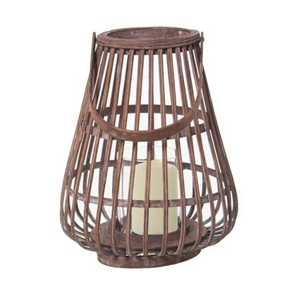 FAROL PORTAVELAS MIMBRE C/ASA_°21X27CM