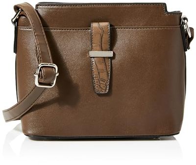 Envy Women's 3302 Brown Shoulder Bag, Small