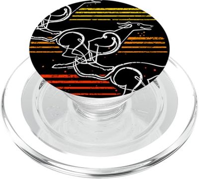 Arte Levriero per Addestratore o Proprietario Levrieri Cani PopSockets PopGrip per MagSafe