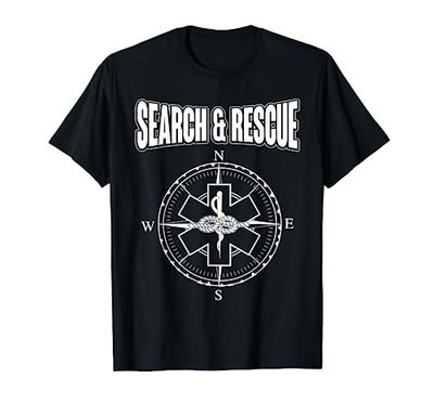 Search & Rescue Emergency EMT SOS Compass Maglietta