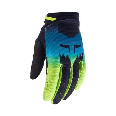 Guantes Fox Junior 180 FLORA YXS negro/amarillo