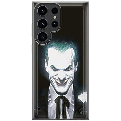 ERT GROUP mobiltelefonfodral för Samsung S23 ULTRA originalt och officiellt licensierat DC mönster Joker 001 optimalt anpassad till formen på mobiltelefonen, fodral tillverkad av TPU-plast