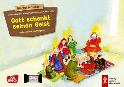 Bildkarten für unser Erzähltheater. Gott schenkt seinen Geist - Die Geschichte von Pfingsten: Kamishibai Bildkartenset. Entdecken. Erzählen. Begreifen