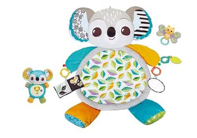 VTech Baby Koala Cuddles Play Mat, Soft Play Mat for Sensory Play, 5 Accessories including Teether and Rattle, Sound Effects and Fun Phrases, Toy for Babies 0, 3, 6, 12 Months Plus, English Version