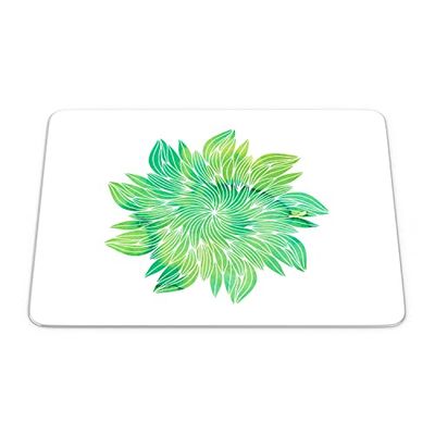 Bonamaison, Tapis de Souris Rectangle Imprimé Numériquement, Fond Antidérapant, pour Bureau et Maison, Taille: 22x18cm