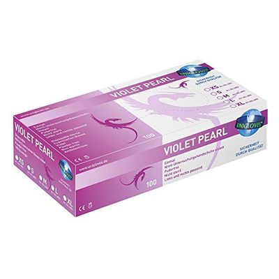 Unigloves VIOLET PEARL nitrilhandskar