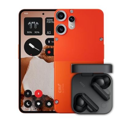 CMF Phone 2 Pro 128GB Oranje – 5G Smartphone met 50MP Camera + CMF Buds 2 Donkergrijs inbegrepen