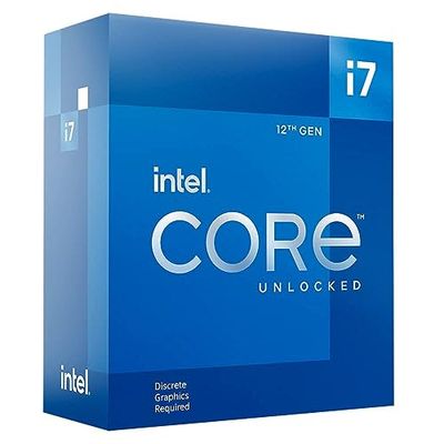 Intel Core i7-12700KF 12. generacji Alder Lake 12-rdzeniowy procesor LGA 1700 3,6 GHz do komputerów stacjonarnych