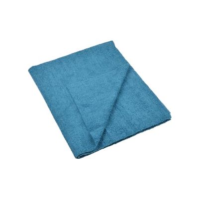 Homéa, Serpilliere - Microfibra ultra assorbente, in poliestere, 240 g, 50 x 60 cm, colore: Blu pavone