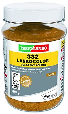 Parexlanko, 332 LankoColor Powder Dye for Mortar, Cement, Lime or Plaster, Ochre 450 g