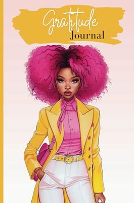 Daily Gratitude Journal for black women & girls: Mood Tracker: Daily Highlights, affirmations, and reflections: A Gratitude Notebook for Black Queens :125 pages