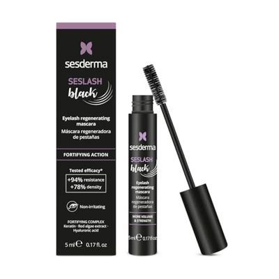 Seslash Black Máscara Regeneradora De Pestañas Black 5 Ml