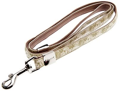 Doogy Envy Flora bladeren eenvoudig 15 mm beige/zwart
