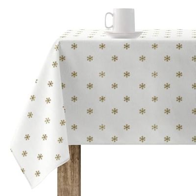 BELUM Nappe de Noël | Nappe Anti-Taches Table Rectangulaire Résiné | Nappe Résinée (Tacte plastifié) | Nappe de Table | Nappe de Table Maison (250 x 140 cm)