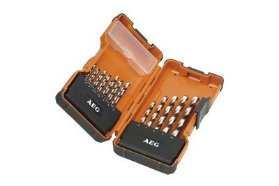 AEG 4932352243 Powerset Lot de 19 forets à métaux HSS-G