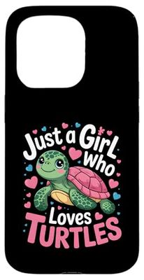Just A Girl Who Loves Turtles - Turtles Lover Case for iPhone 15 Pro