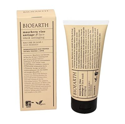 Bioearth Ansiktsmask anti-age för bär gojibär vargbär 100 ml