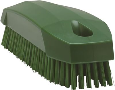 Vikan - Higiene - Cepillo para uñas - Fibras duras - 130 mm - Verde