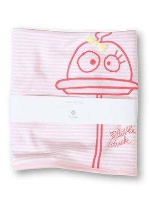 Sanetta Unisex - Baby dekenset, gestreept 161762, roze (3674), Eén maat