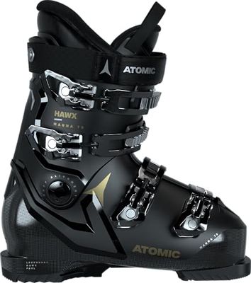 Atomic Hawx Magna 75 W Chaussures De Ski, Pointure 37,5-38, Femme, Noir/Doré, Coupe De 102 mm De Large, Construction Stable Prolite, Memory Fit Pour Un Ajustement Précis