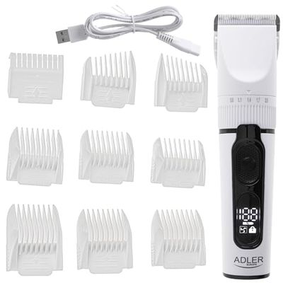 Adler AD 2839 Tondeuse à cheveux avec écran LED