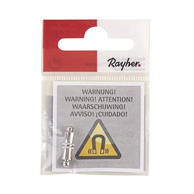 Rayher 2219821 magnético schlieãÿe, cónico, 11 mm, BTL SB, Platino