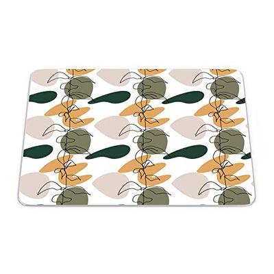 Questo Casa, Rectangle Digital Printed Mouse Pad, Non-Slip Base, for Office and Home, Size: 22 x 18 cm