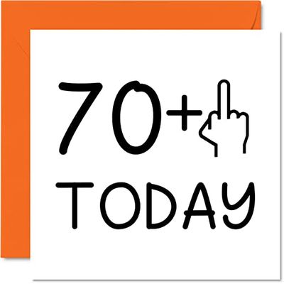 71st Birthday Card Funny for Women - Novelty Middle Finger - Rude Birthday Cards for Men, 145mm Greeting Cards, Joke Banter Cards Mum Dad Grandad Granny Nanny Auntie Uncle