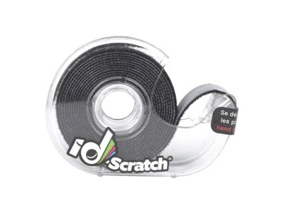 ID-Scratch Fita autoadesiva pré-cortada, preto, 370082000002