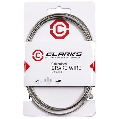 Clarks W5089 Uniwersalny ocynkowany drut hamulcowy 2000 mm (L) pasuje do wszystkich głównych systemów
