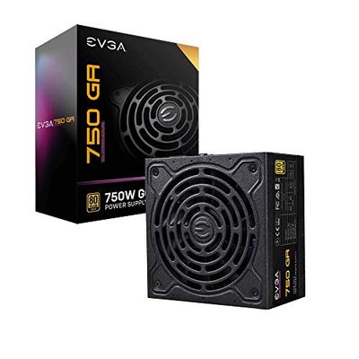 Evga Supernova 750 Ga, 80 Plus Gold 750W, Fully Modular, Eco Mode, Includes Power on Self Tester, Compact 150Mm Size, Power Supply 220-Ga-0750-X3 (Uk)