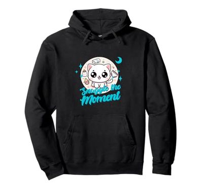 Snuggle the Moment Cute per baby pannolino gatto coccole Felpa con Cappuccio