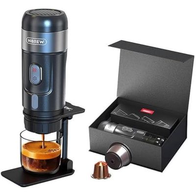 HIBREW Machine à café portable 3 en 1 avec mallette 80 W H4A-Premium