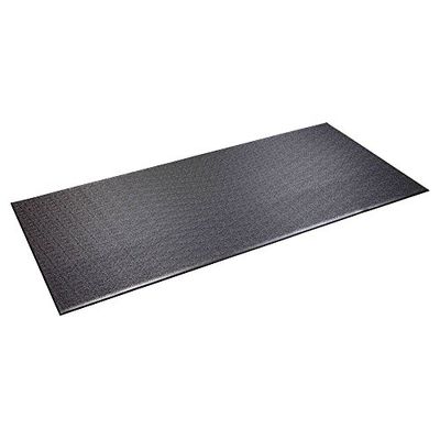 SuperMat 11GS - Alfombrilla de Rodadura para Adultos, supermats Heavy Duty Floor Mat for Treadmills Ellipticals Rowing Machines Recumbent Bikes and Ejercise Equipment, Negro, Talla única