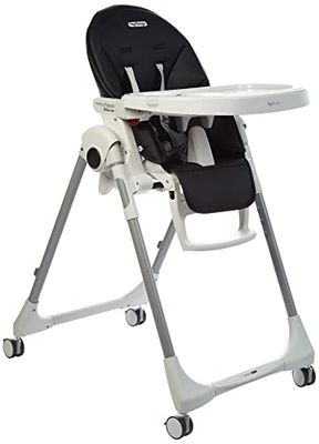 Peg Perego, Prima Pappa Follow Me, cadeira, preto (licorice)